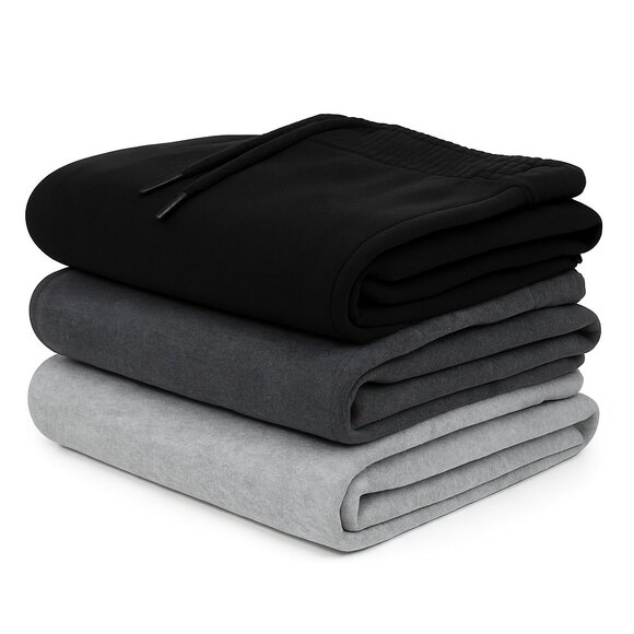 6pk Blue Ice Men's Modern Fit Heavyweight Classic Fleece Jogger Sweatpants - Picture 5 of 6